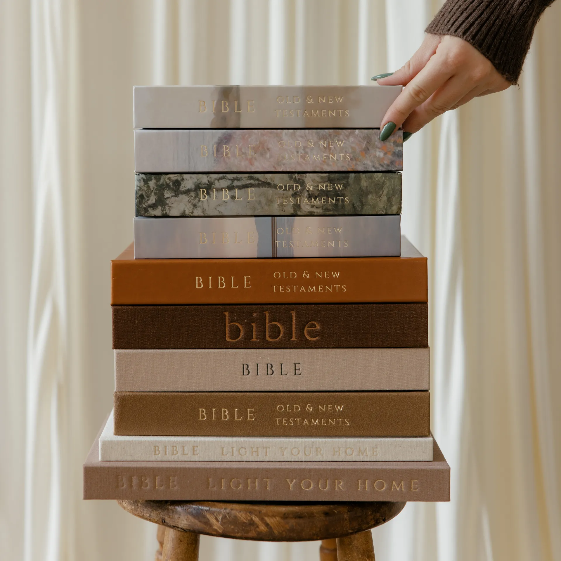 Mocha Linen Bible - Image 11