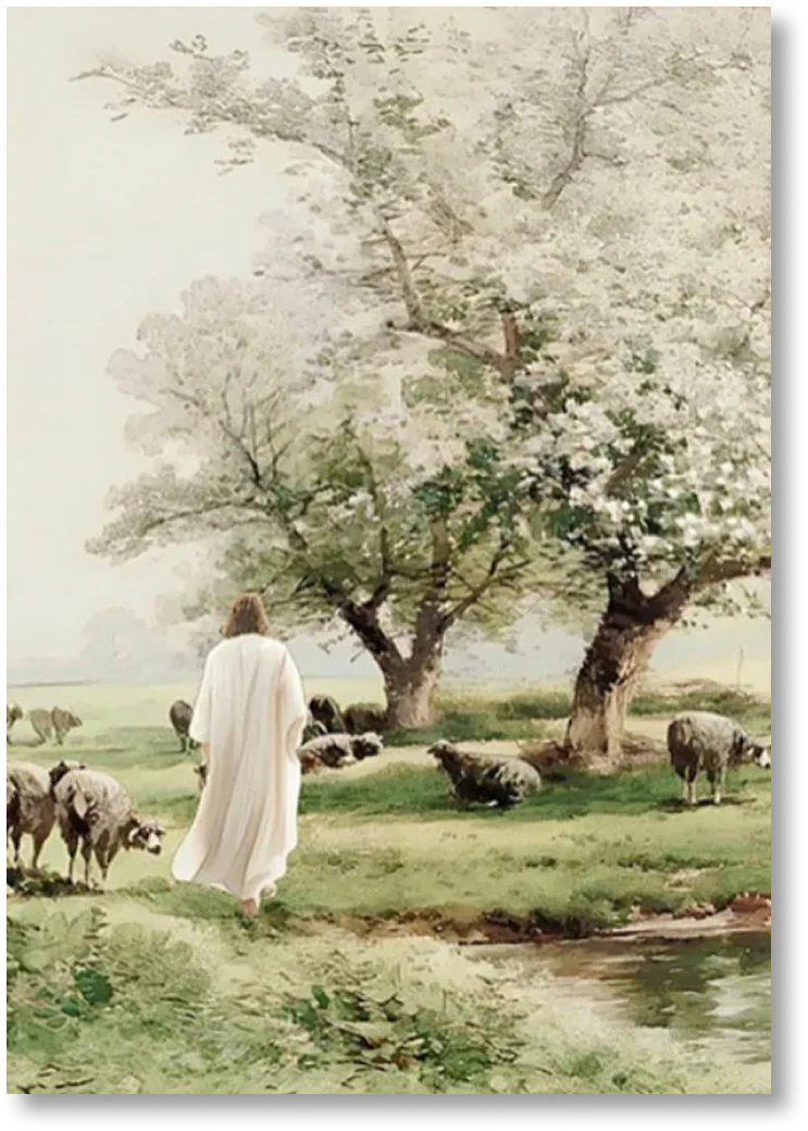 Gentle Shepherd - Print - Image 4